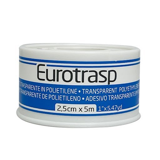Adhesivo Eurotrasp Eurofarm 2,5cm x 5m
